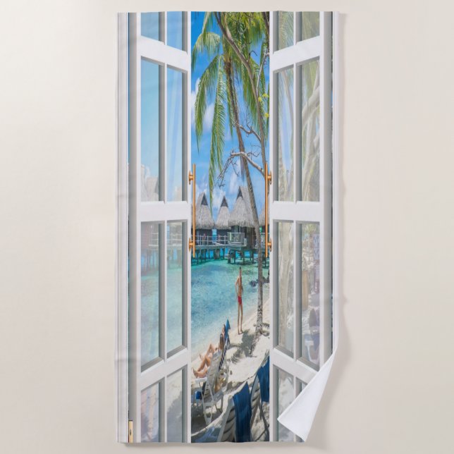 Serviette De Plage Vacances d'été à Myrtle Beach (Devant)