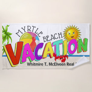 Serviette De Plage Vacation Beach Tower - Cliquez pour la vue complèt