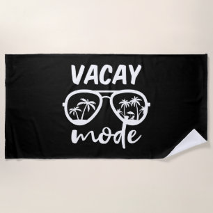 Serviette De Plage Vacay Mode II - Vacances en famille
