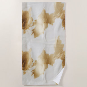 Serviette De Plage Vachette blanche de l'Ouest
