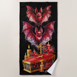 Serviette De Plage Vampire Bats