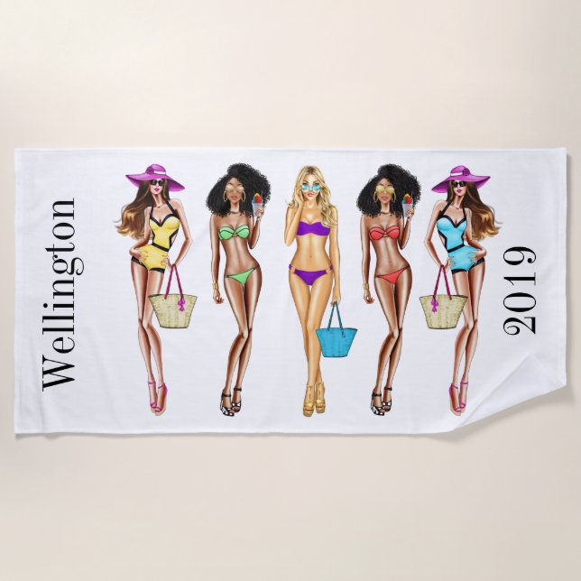 Serviette De Plage Vente de 2 semaines (Devant)