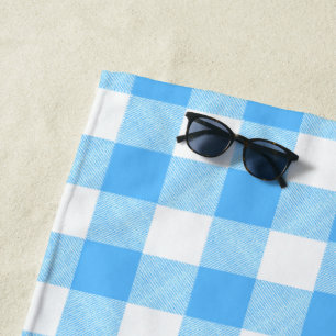Serviette De Plage Vérification du ciel d'été Slow-Living