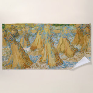 Serviette De Plage Vincent van Gogh - Chênes du blé