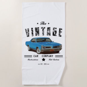 Serviette De Plage Vintage Car Company GTO