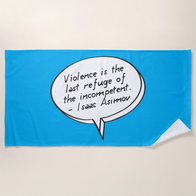 Serviette De Plage Violence (Devant)