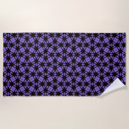 Serviette De Plage Violet décoratif