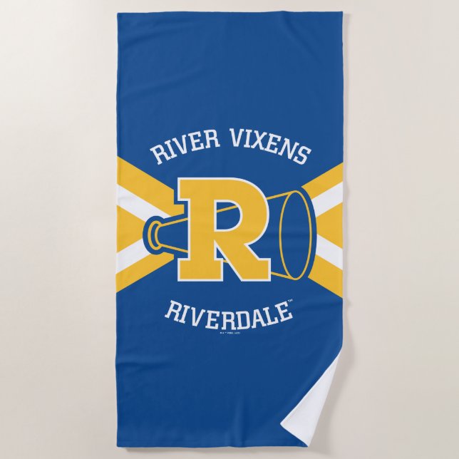 Serviette De Plage Vixens Cheer Uniform (Devant)