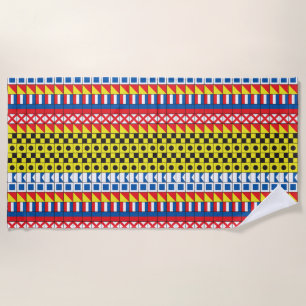 Serviette De Plage Voir Worthy_Signal drapeaux motif_I Love to sail