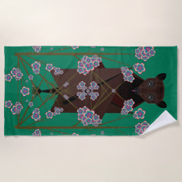 Serviette De Plage Vols Fox Jade Beach Towel