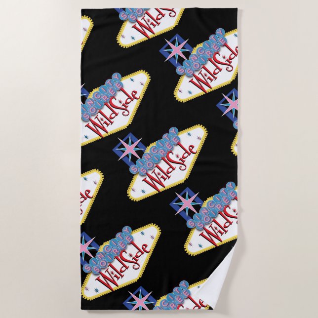 Serviette De Plage VWS Beach Towel (Devant)