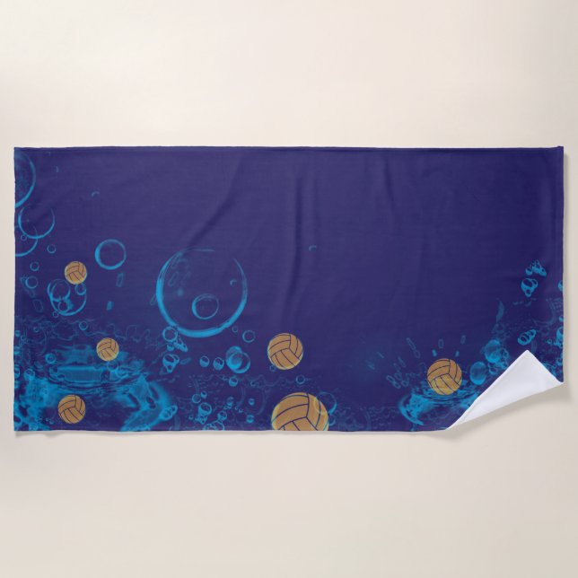 Serviette De Plage Water Polo Beach Towel (Devant)
