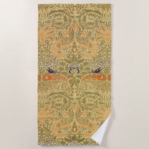 Serviette De Plage William Morris Peacock & Dragon Arts & Artisanat