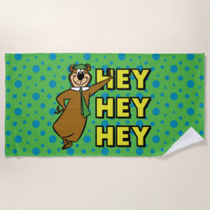 Serviette De Plage Yogi Bear Hey Hey Hey