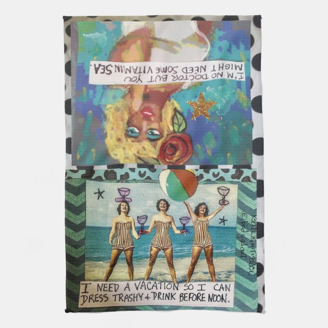 Serviette de plat (Vertical)