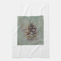Serviette de plat de cuisine de Pinecone