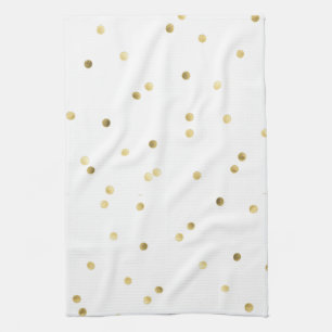 Serviette de plat de cuisine de polka de point de