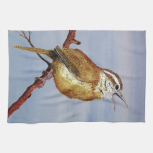 Serviette de plat de roitelet de Caroline