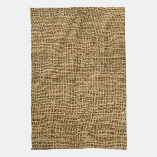 Serviette de plat rustique de cuisine d'impression (Vertical)