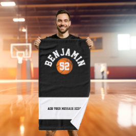 Serviette de sport de basket-ball, serviette de ba