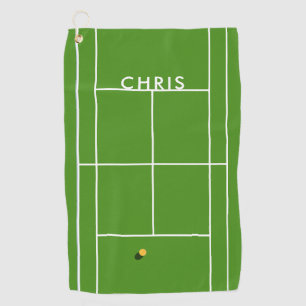 Serviette de sport de tennis personnalisée