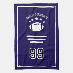 Serviette de sport personnalisée Joueur de footb