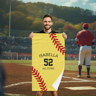 serviette de sport softball, serviette de bain coa