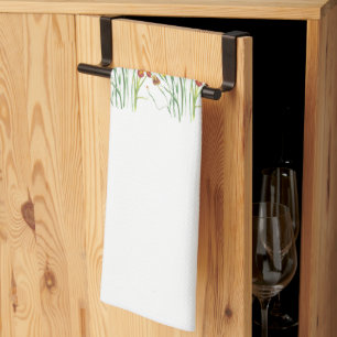 Serviette de table feuille florale pour une touche