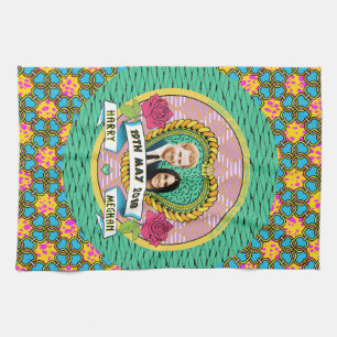 SERVIETTE DE THÉ COMMÉMORATIVE DE HARRY ET DE