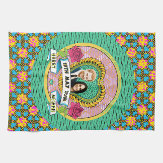 SERVIETTE DE THÉ COMMÉMORATIVE DE HARRY ET DE