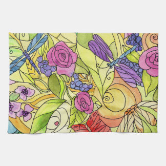 SERVIETTE DE THÉ DE JARDIN