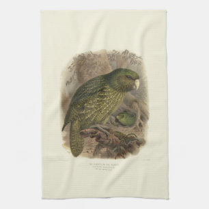 Serviette de thé de Kakapo