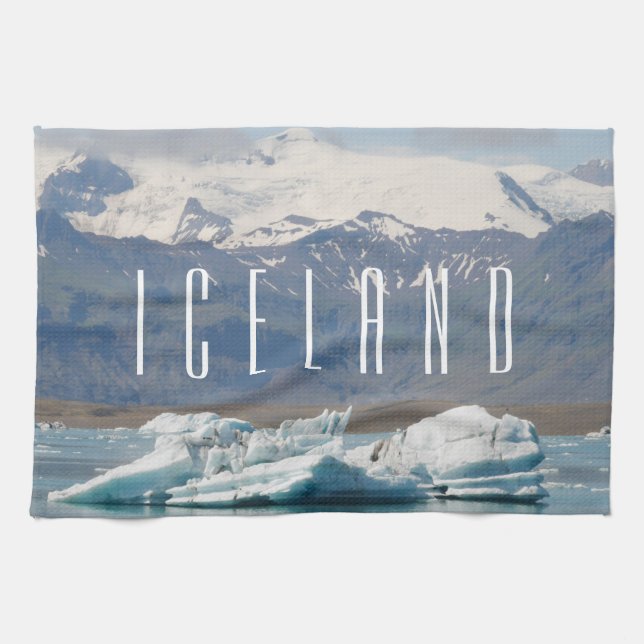 Serviette de thé d'Islande (Horizontal)