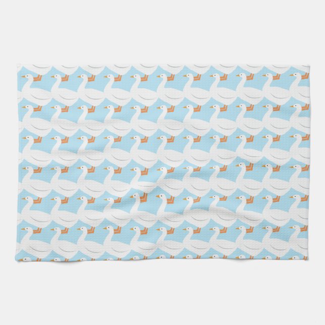 Serviette de thé d'oie (Horizontal)
