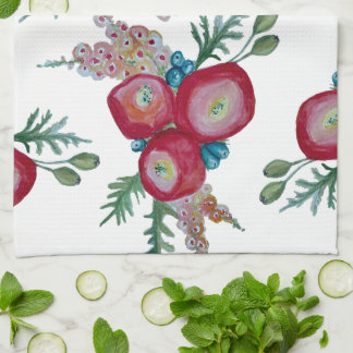 Serviette de thé du jardin de pavot