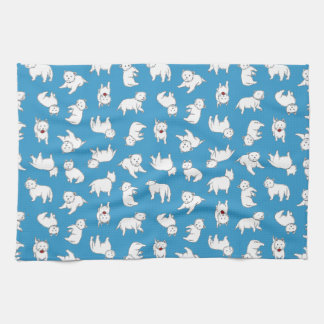 Serviette de thé espiègle de Westies