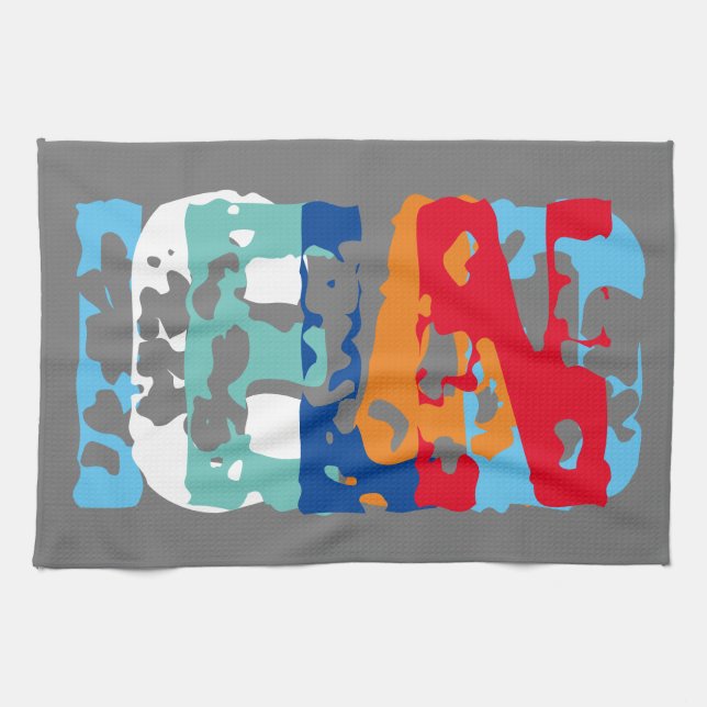 Serviette de thé Islande (Horizontal)