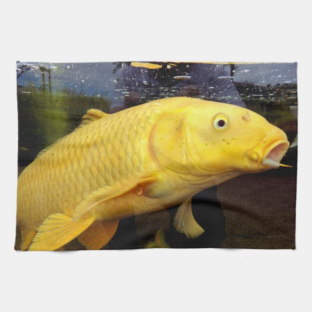 Serviette de thé Koi Carp (Horizontal)