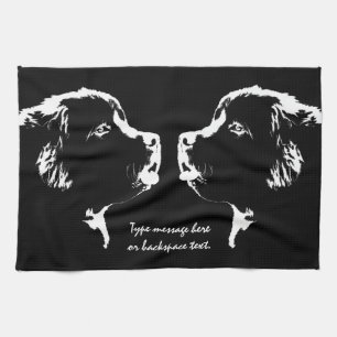 Serviette de thé personnalisée par serviette de