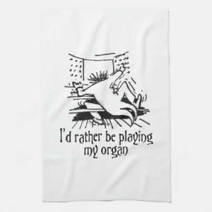 Serviette de thé pour orgue