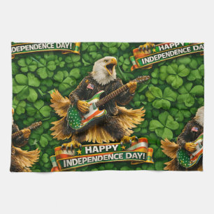 Serviette de thé Rockstar American Eagle Independe