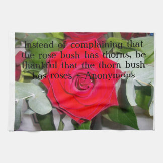 Serviette de thé rose
