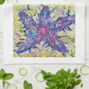 Serviette de thé Starfish