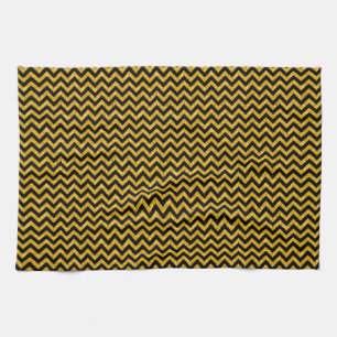 Serviette de toilette Chevron Parties scintillant