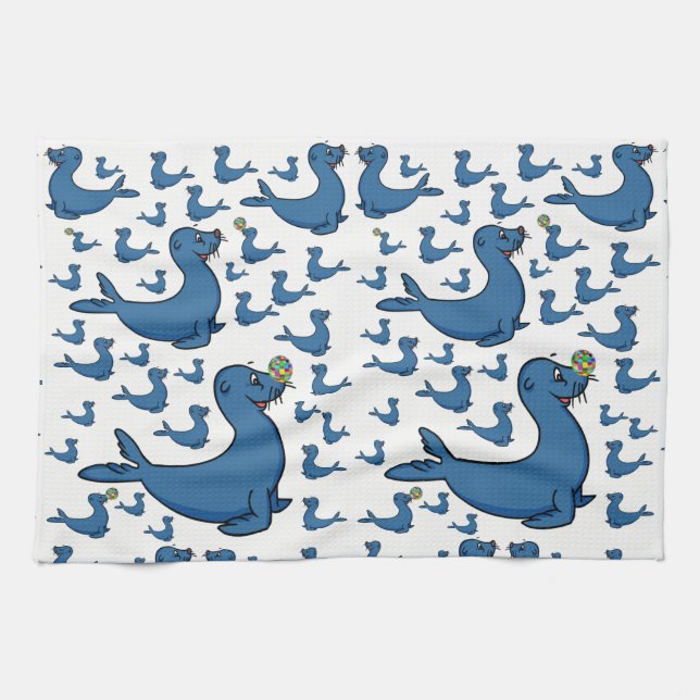 serviette de toilette de la cuisine de scellés (Horizontal)