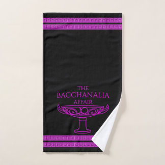 Serviette de toilette L'Affaire Bacchanalia