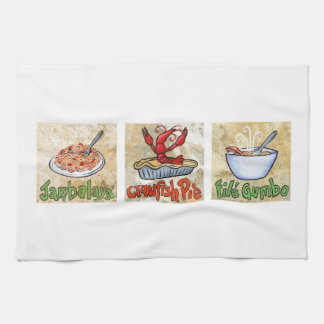 Serviette de trio de Cajun