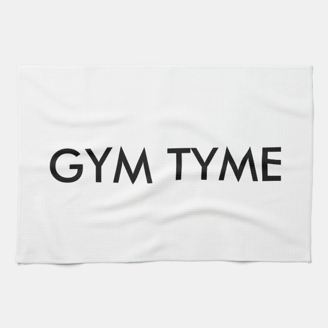 Serviette de Tyme de gymnase (Horizontal)