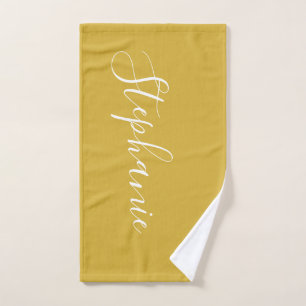 Serviette d'entraînement monogramme personnalisée 