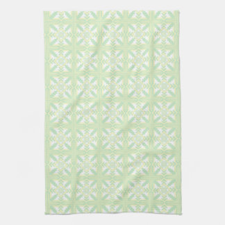 Serviette d'impression verte jaune blanc sud-ouest